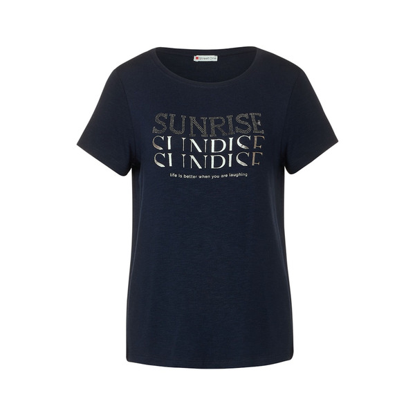 Street One T-Shirts LTD QR stone wording shirt 