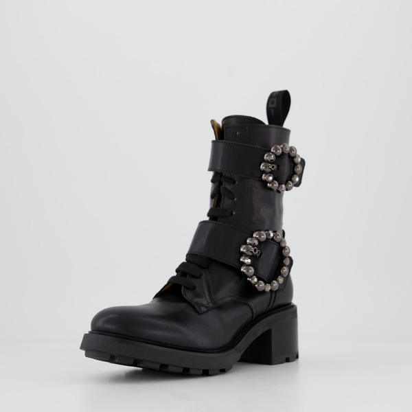 GIO+ Schnürstiefeletten Stiefeletten & Boots schwarz