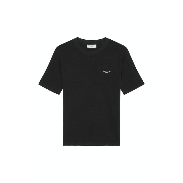 Marc o'Polo T-Shirts T-shirt, short sleeve, logo pr schwarz