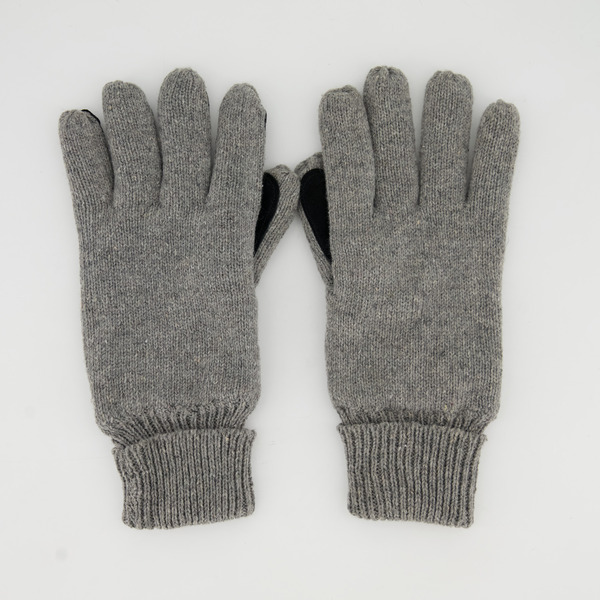 Seiden Grohn Handschuhe Herren-Strick-Handschuh 
