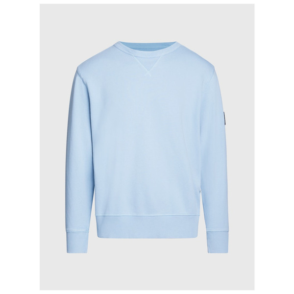 CK Jeans  WASHED BADGE CREW NECK 