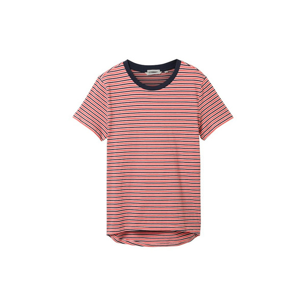 Tom Tailor Denim T-Shirts Loose T-Shirt with high-low 