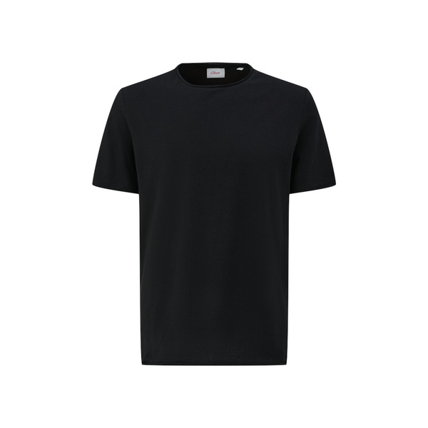 S. Oliver T-Shirts T-Shirt schwarz