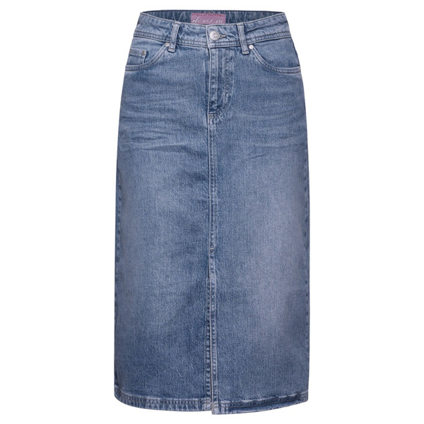 Street One  Denim-Skirt,hw,indigo 