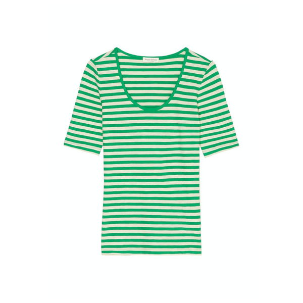 Marc o'Polo T-Shirts T-shirt, short sleeve, deep ro 