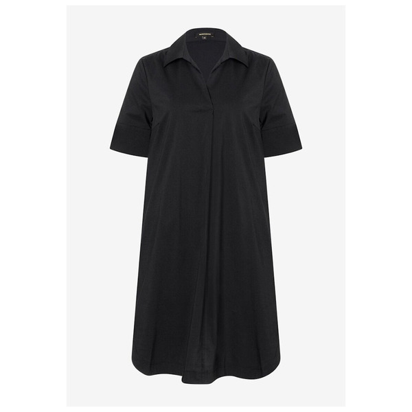 More & More Freizeitkleider Shirt Dress schwarz