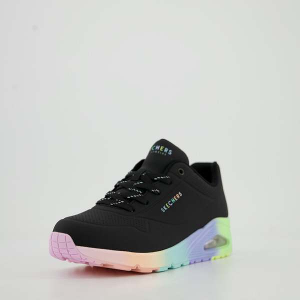 Skechers Sneaker Low  UNO - RAINBOW schwarz