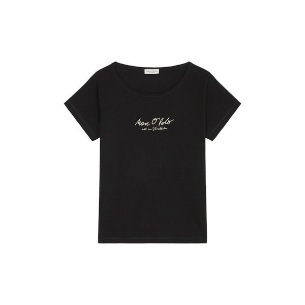 Marc o'Polo T-Shirts T-shirt, short sleeve, boat ne schwarz