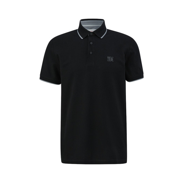 S. Oliver Poloshirts Polo-Shirt schwarz