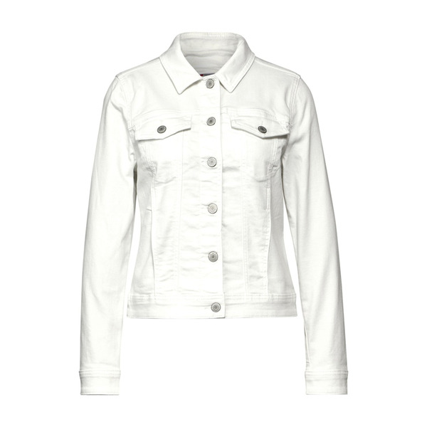 Street One Jeansjacken QR Denim-Jacket,optic white 