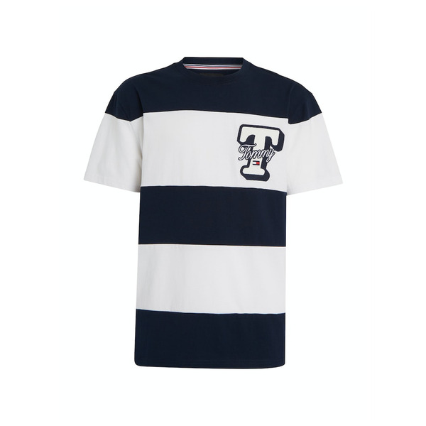Tommy Jeans T-Shirts TJM REG T LETTER CUT & SEW TEE 