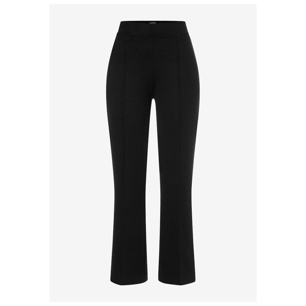 More & More Stoffhosen Fashion Jersey Kickflare Pants schwarz
