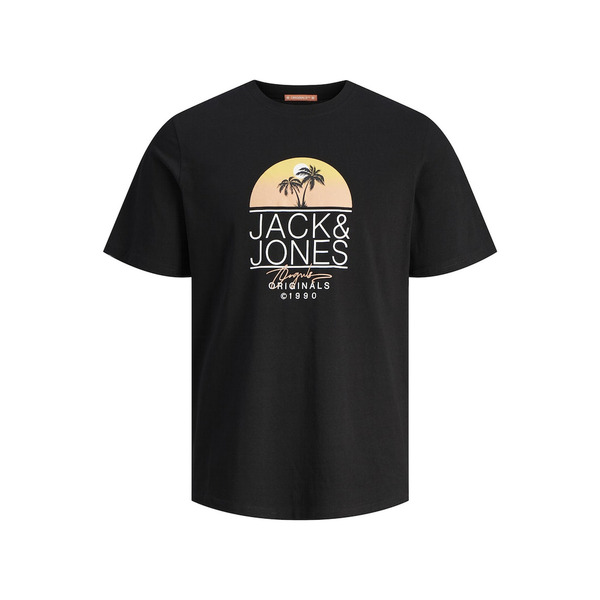 Jack & Jones Shirts & Tops JORCASEY TEE SS CREW NECK JNR schwarz