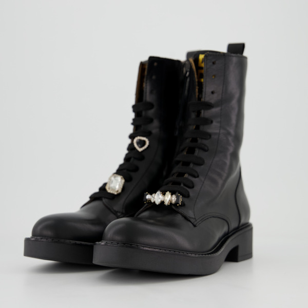 GIO+ Schnürstiefeletten Stiefeletten & Boots schwarz